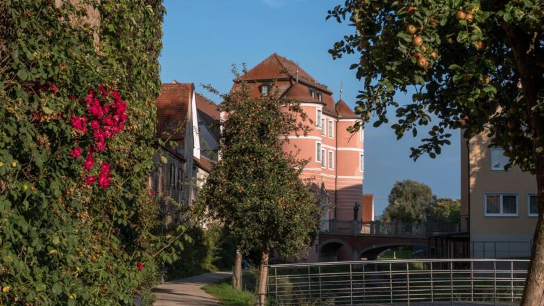 Schleifenroute - Blick auf das Rieder Tor