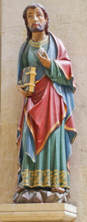 Regensburg - St. Jakob Jakobusfigur