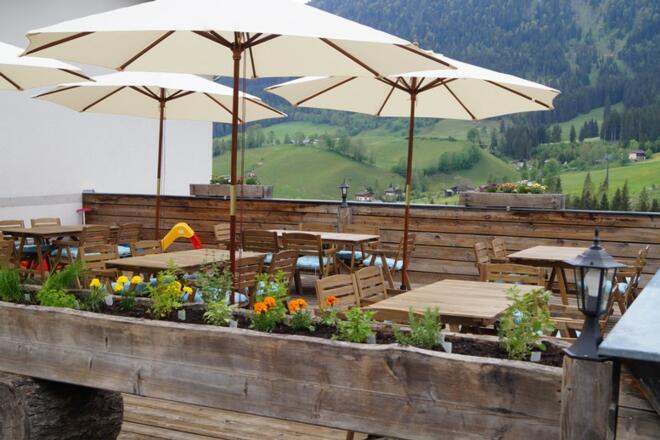 Terrasse mit Aussicht