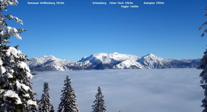 Blick zum Sengsengebirge von ca 1420m