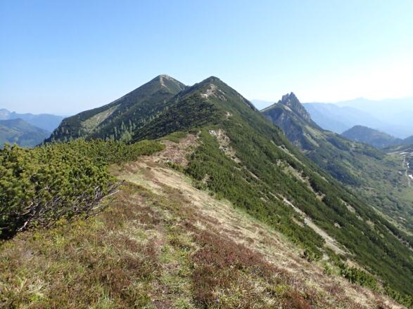 Der Grat hinüber zum Braunedlkogel