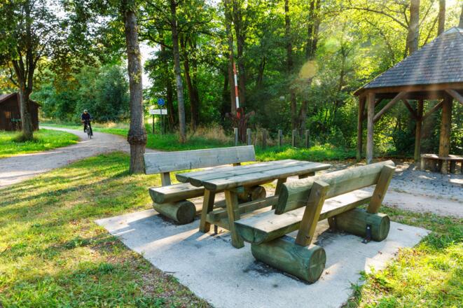 Barrierearmer Wanderweg von Bernhardswald nach Erlbach