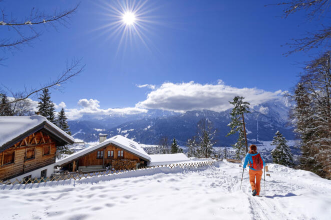 Traumpanorama ins Wettersteingebirge