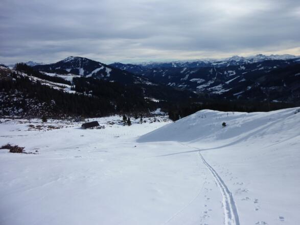 Blick zur Stegmoosalm