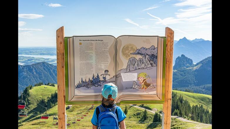 Der Juwelenweg am Breitenbengerg - eine Erlebniswanderung für Kinder in den Allgäuer Alpen