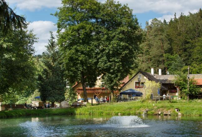 Waldgaststätte König Otterbachtal  „Koreawirt" im Otterbachtal Bruckhäusl