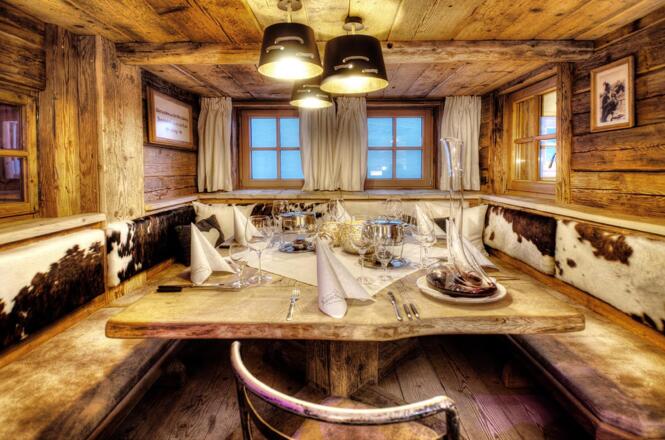 Das Restaurant Xandl-Stadl in Saalbach Hinterglemm