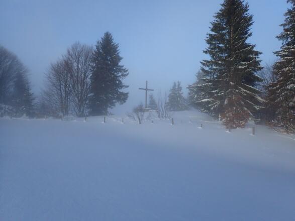 Unspektakulärer Gipfel