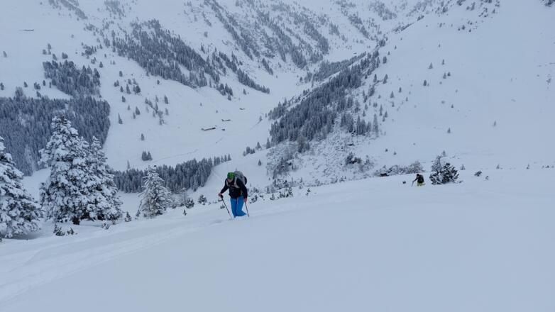 perfektes Skitourengelände