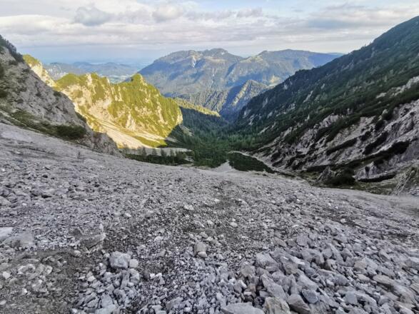 Sandreissn ins Hintere Kraxenbachtal