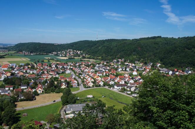 Blick auf Tegernheim