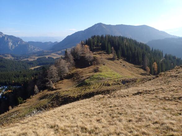 Aufstieg am Labenberg