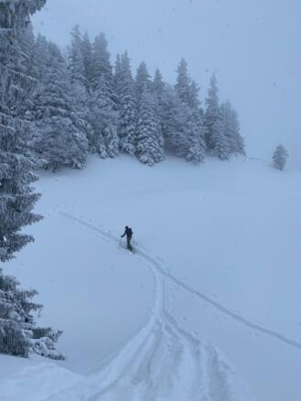 Die letzten Meter zum Pillstein