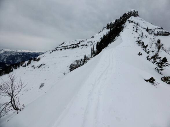 Am Nordostgrat vom Schmittenstein
