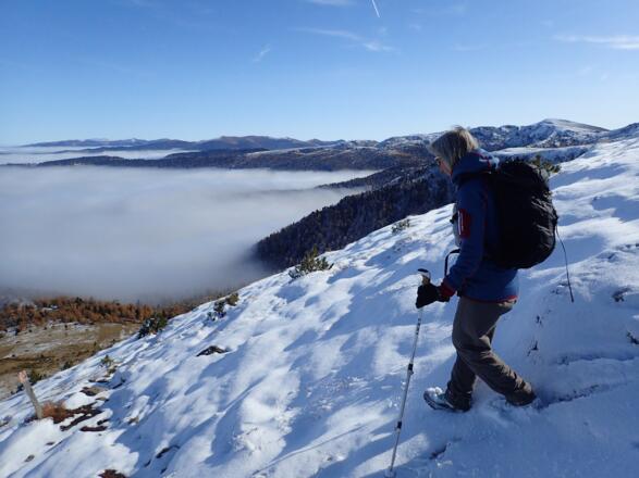 Das bischen Schnee stört nicht