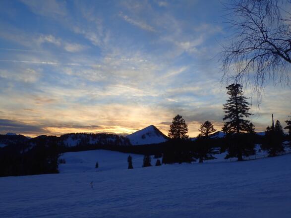 Abendstimmung auf der Postalm