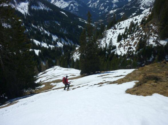 Unterhalb der Draugsteinalm