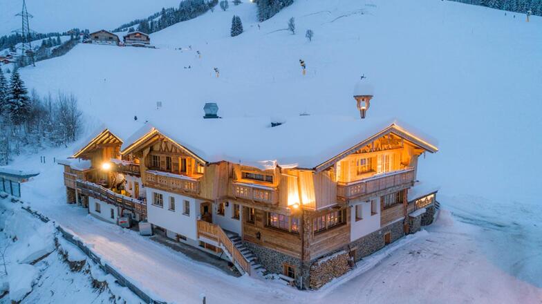 Das Restaurant Xandl-Stadl in Saalbach Hinterglemm