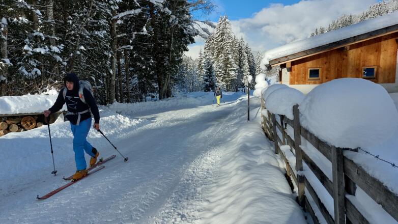 Rodelbahn zur Faulbaumgartenalm