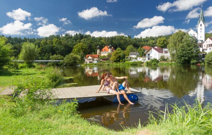 Badestelle bei Ramspau