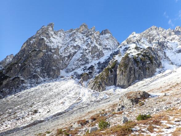 Eindrucksvolle Kulisse