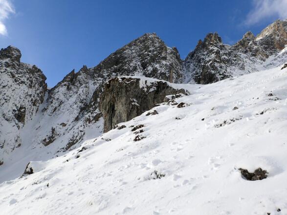 Endpunkt der Wanderung