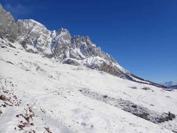 Widdersbergalmen, Kl. Bratschenkopf und Mandlwand