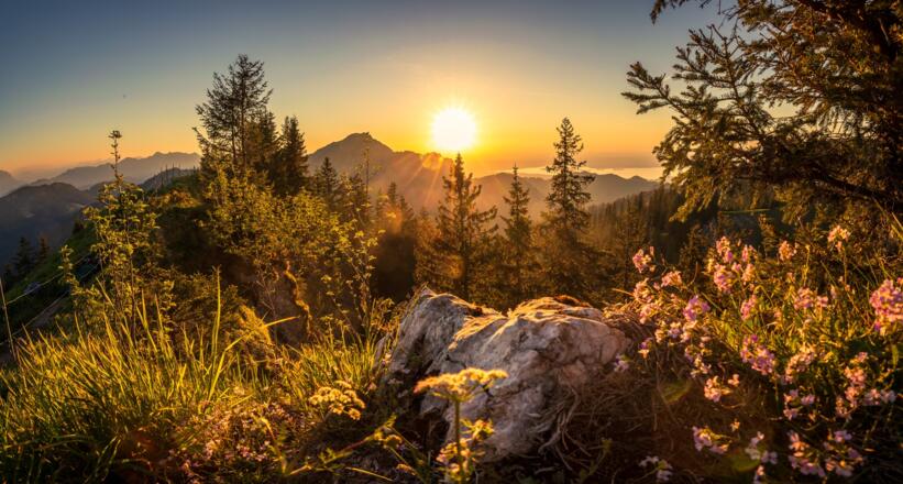 Bergblick von dern Haaralmen