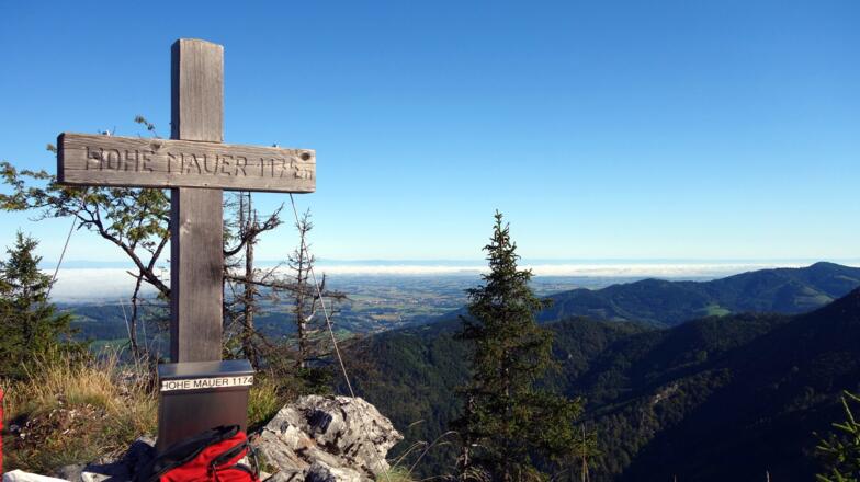 1174m Gipfelkreuz Hohe Mauer