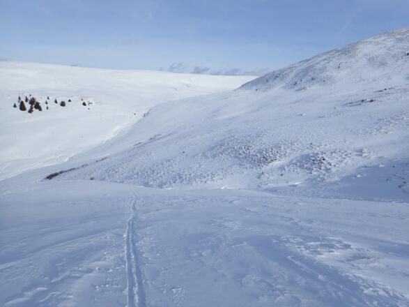 Rechts die Zechnerhöhe