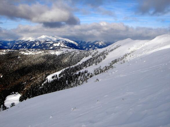 Blick Richtung Speiereck