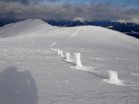 Auf der Gipfelfläche