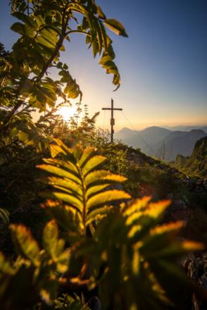 Gipfelkreuz an der Haaralmschneid 1.594m