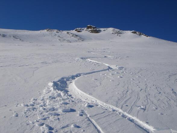 Leicht gepresster Pulver