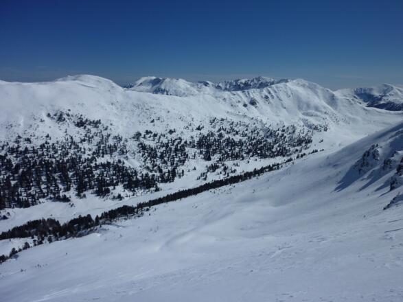 Rosanintal, rechts hinten Mühlbacher Nock