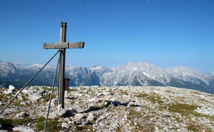 Gipfelkreuz Hohes Brett