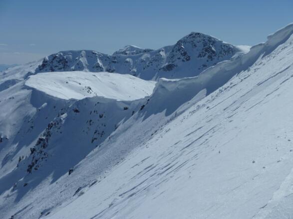 Gratfortsetzung zum Vogelsangberg, im Hintergrund der Gr. Königstuhl