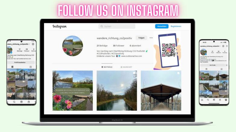 Folge uns auf Instagram!