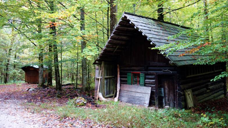 Kleine Jagdhütte