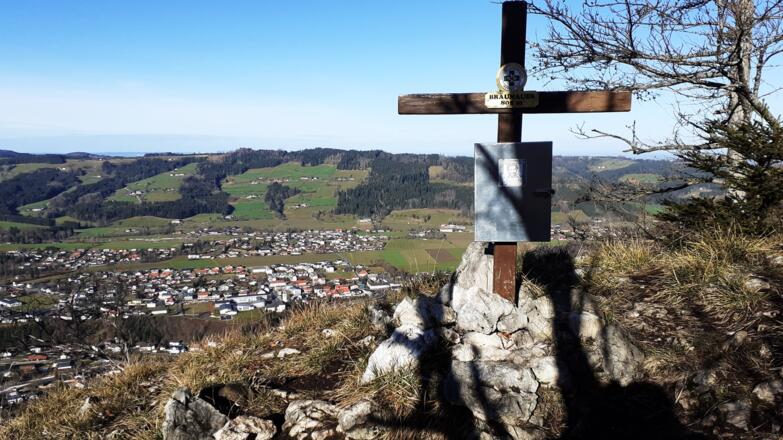 Bräumauer 808m mit Scharnsteinblick