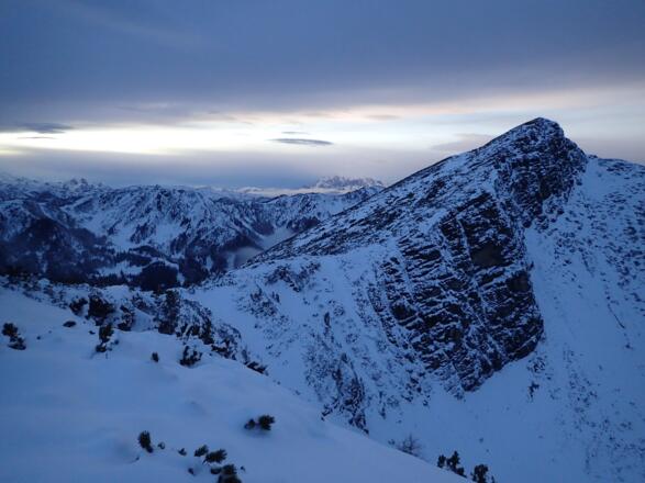 Blick hinüber zum Strimskogel