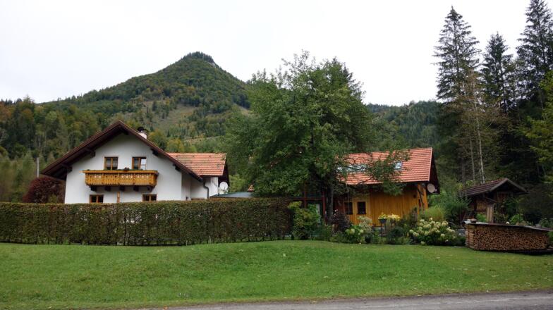 Langau, Parkplatz(~580m) erreicht.