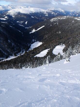 Blick über das Bundschuhtal Richtung Teuerlnock - Aineck