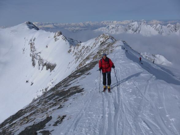 Verbindungsgrat zum Gödernierkarkopf