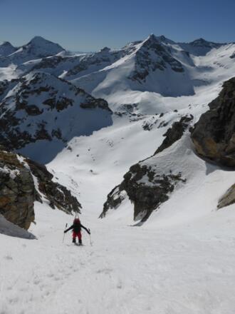 Bei solchen Schneeverhältnissen halb so wild