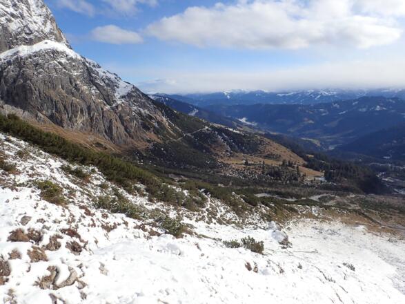 Auch bei etwas Neuschnee kein Problem
