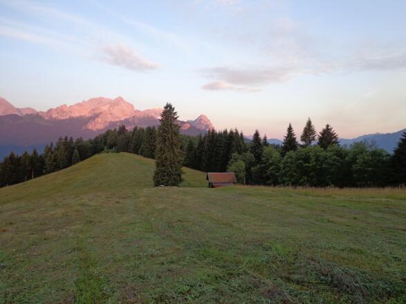 Sonnenaufgang am Wank