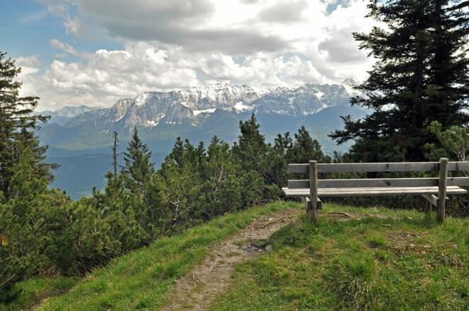 Möglichkeiten zur Rast am Wegesrand