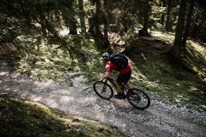 Mountainbiketour in der Zugspitz Arena Bayern-Tirol
