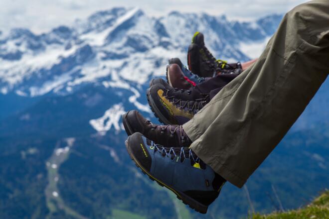 Pause auf dem Wankgipfel